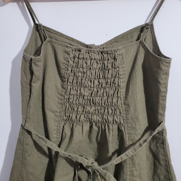 Somewhere Khaki Green Dress Size 10 - Picture 3 of 8